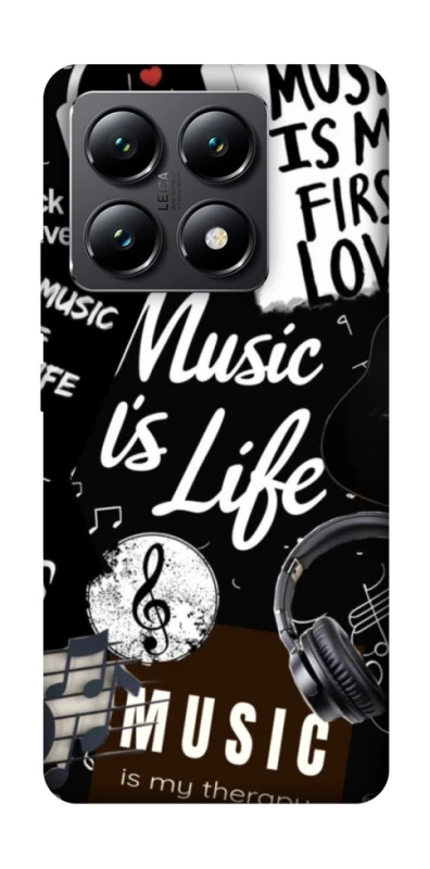 Чохол на Xiaomi 14T Music is Life фото 1 з 1