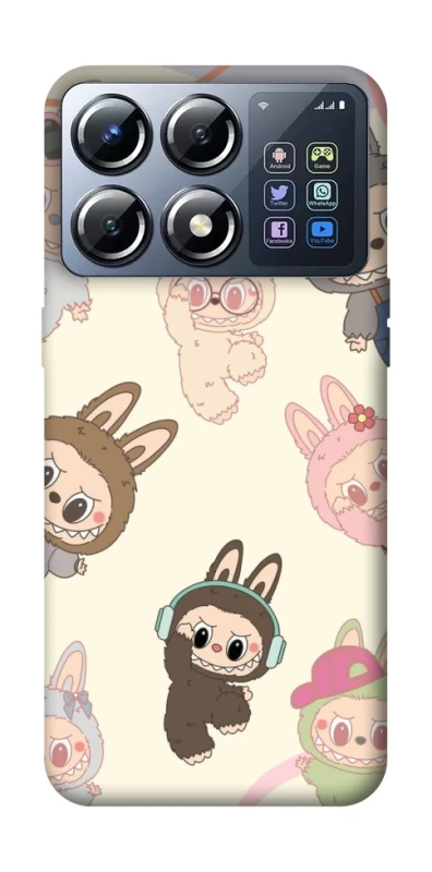 Чохол на Xiaomi POCO X8 Pro Labubu Dance фото 1 з 1