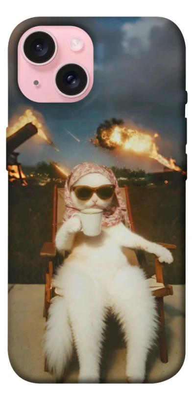 Чехол на Apple iPhone 15 (6.1") Exploding Kittens ver.1 фото 1 из 1