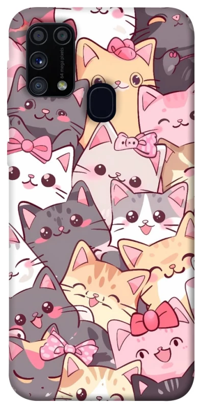 Чохол на Samsung Galaxy M31 Cute Cat фото 1 з 1
