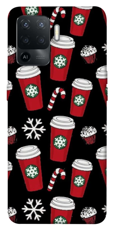 Чехол на Oppo Reno 5 Lite Новогодний v40 фото 1 из 1