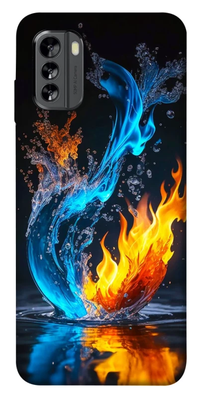 Чехол на Nokia G60 Water And Fire фото 1 из 1