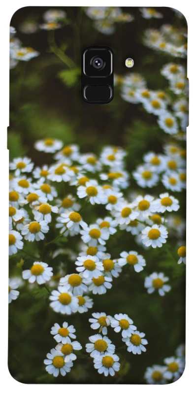Чохол на Samsung A530 Galaxy A8 (2018) Ромашки v13 фото 1 з 1