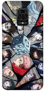 Чехол на Xiaomi Redmi Note 9s / Note 9 Pro / Note 9 Pro Max jujutsu kaisen v4 фото 1 из 1