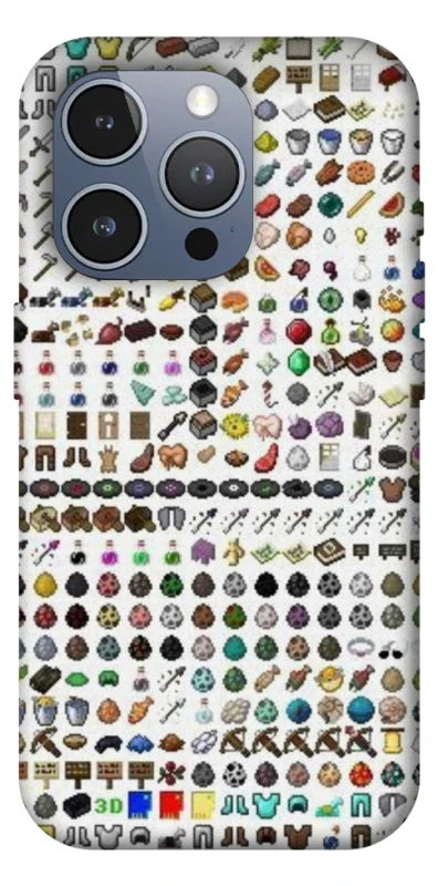 Чохол на Apple iPhone 16 Pro Max Minecraft v2 фото 1 з 1