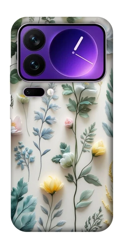 Чехол на Xiaomi 17 Pro Max Floral design ver.4 фото 1 из 1