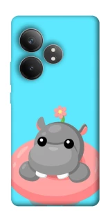 Чехол на Realme GT Neo 6 SE Adopt Me Hippo Floatie фото 1 из 1