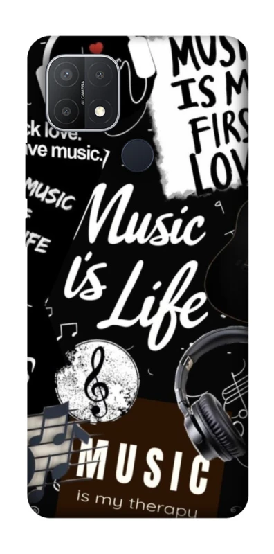 Чохол на Oppo A15s / A15 Music is Life фото 1 з 1