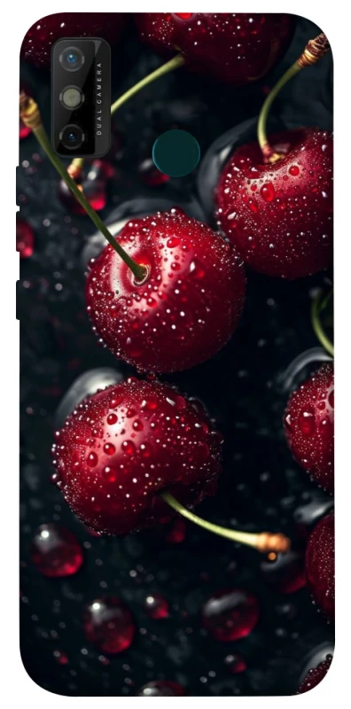 Чехол на TECNO Spark 6 Go Черешня фото 1 из 1