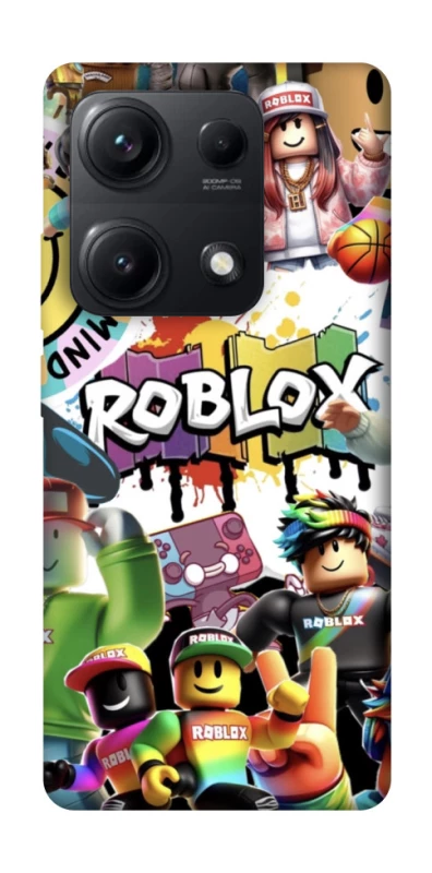 Чехол на Xiaomi Redmi Note 14S Roblox Characters Collage фото 1 из 1