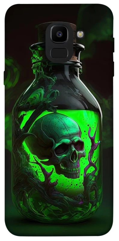 Чехол на Samsung J600F Galaxy J6 (2018) Skull bottle фото 1 из 1