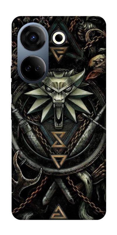 Чехол на TECNO Camon 20 Pro (CK7n) Ведьмак фото 1 из 1