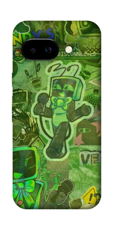 Чохол на Google Pixel 9a Dandysworld tv green theme фото 1 з 1