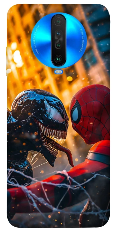 Чехол на Xiaomi Poco X2 Venom vs Spiderman фото 1 из 1