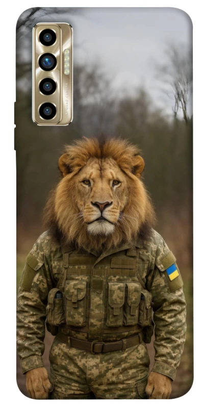 Чохол на TECNO Camon 17P Лев захисник фото 1 з 1
