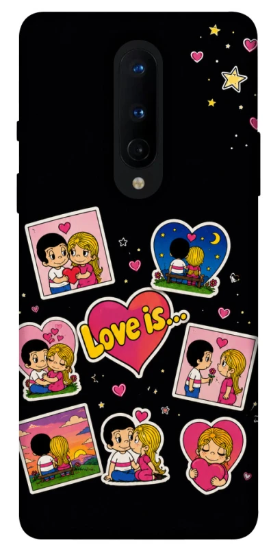 Чохол на OnePlus 8 Love is фото 1 з 1