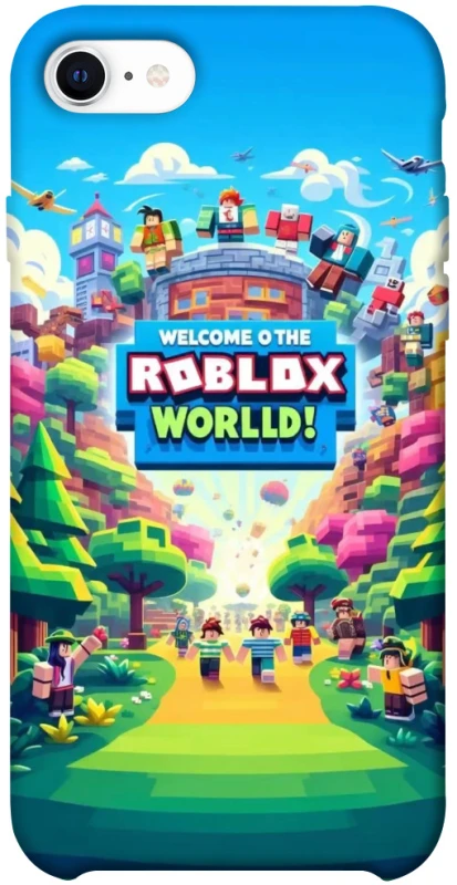 Чохол на Apple iPhone SE (2020) Roblox World фото 1 з 1