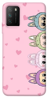 Чехол на Xiaomi Poco M3 All Labubu 4 фото 1 из 1