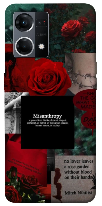 Чохол на Oppo Reno 7 4G Misanthropy фото 1 з 1