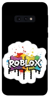 Чехол на Samsung Galaxy S10e Roblox logo ver.2 фото 1 из 1