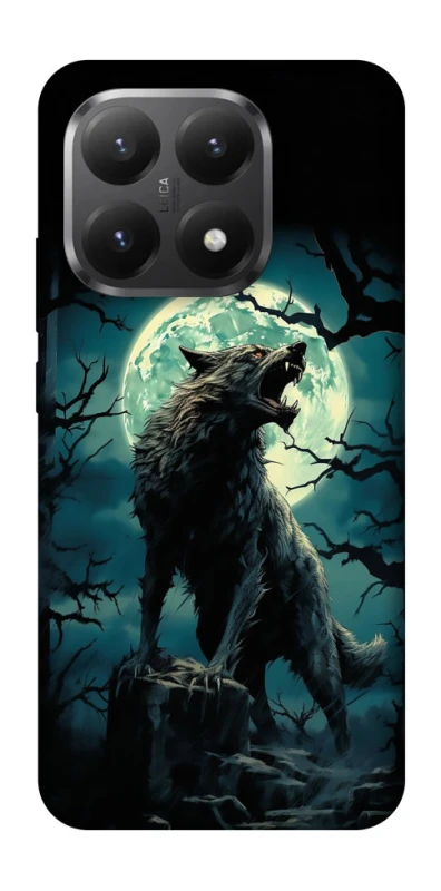 Чохол на Xiaomi 15T Вовк під місяцем фото 1 з 1