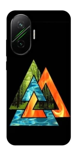 Чехол на Xiaomi Poco F7 Валькнут v4 фото 1 из 1