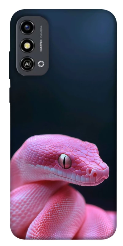 Чехол на ZTE Blade A53 Розовая Змея фото 1 из 1