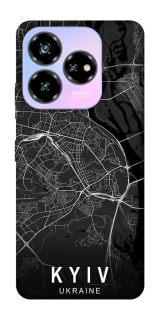 Чехол на ZTE Nubia V60 Desing Kyiv map фото 1 из 1