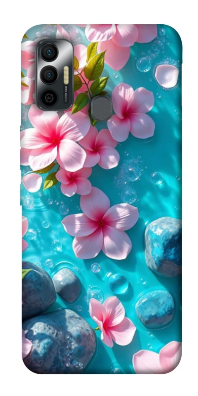 Чохол на TECNO Spark 7 Flowers v19 фото 1 з 1