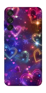 Чохол на Samsung Galaxy M15 5G Drawn hearts фото 1 з 1