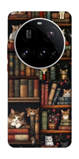 Чохол на Xiaomi 15 Ultra Cats & Books фото 1 з 1