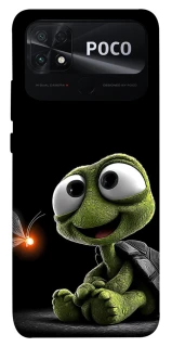 Чехол на Xiaomi Poco C40 Funny turtle фото 1 из 1
