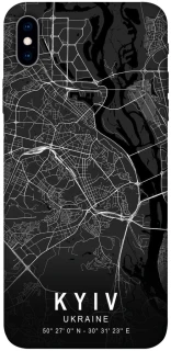 Чохол на Apple iPhone XS Max (6.5") Kyiv map фото 1 з 1