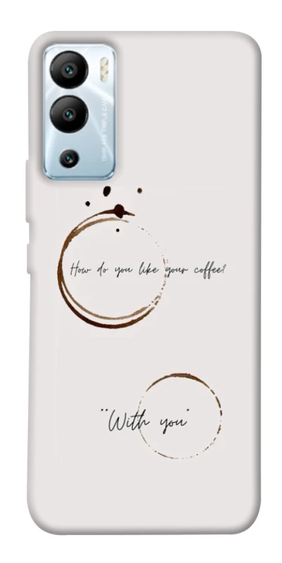 Чохол на Infinix Hot 12i Coffee with you фото 1 з 1