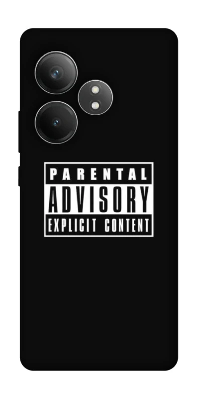 Чохол на Realme GT Neo 6 SE Parental Advisory Label фото 1 з 1