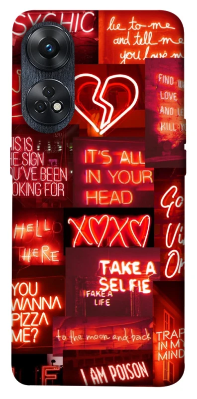 Чохол на Oppo Reno 8T 4G Love collage ver.7 фото 1 з 1