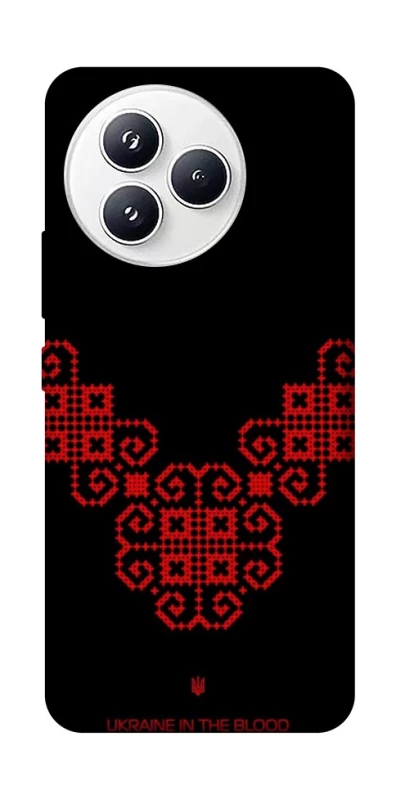 Чохол на Xiaomi Civi 5 Pro Чорно-червона вишиванка фото 1 з 1