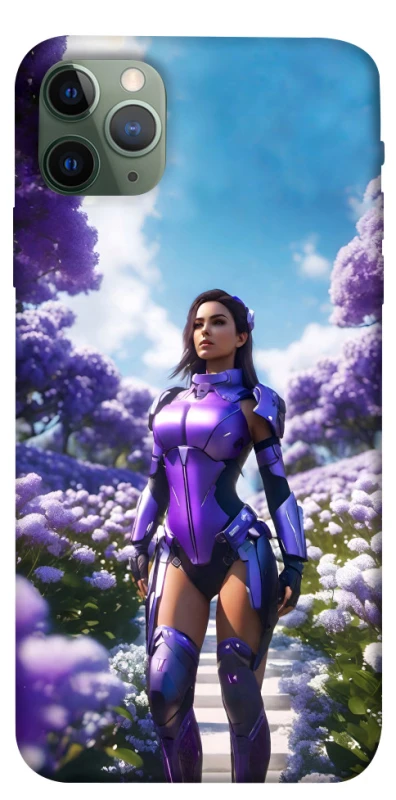 Чохол на Apple iPhone 11 Pro Max (6.5") Cyber space girl ver.4 фото 1 з 1