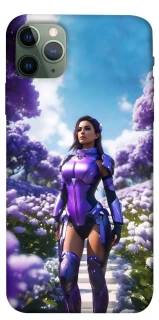 Чехол на Apple iPhone 11 Pro Max (6.5") Cyber space girl ver.4 фото 1 из 1