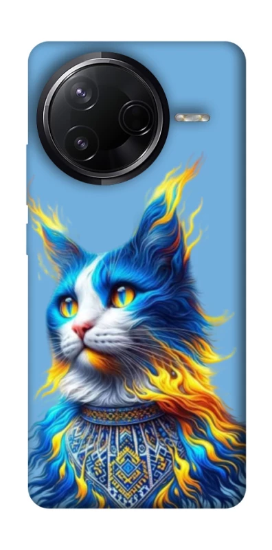 Чохол на Infinix Note 50 Pro Кіт патріот фото 1 з 1