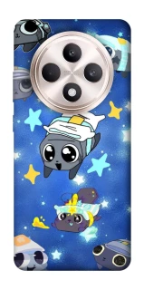 Чехол на Oppo Reno 12 F 4G/5G Pebble kitten stars фото 1 из 1