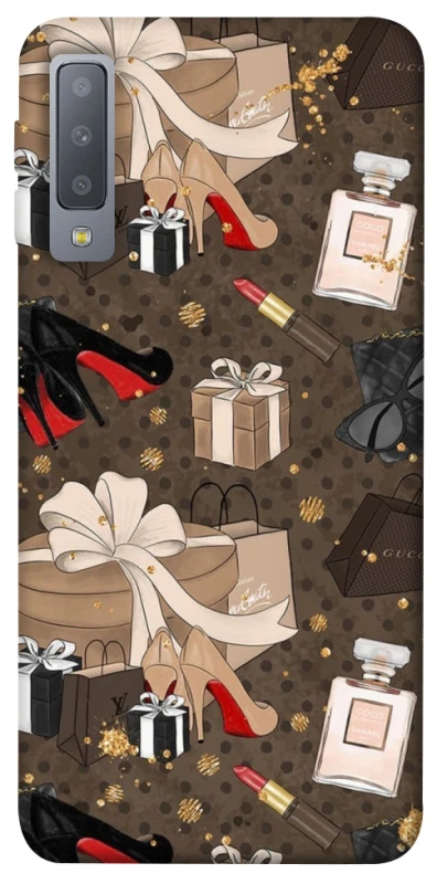 Чехол на Samsung A750 Galaxy A7 (2018) Fashion collage ver.1 фото 1 из 1