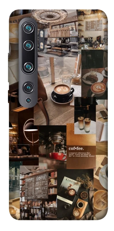 Чохол на Xiaomi Mi Note 10 / Note 10 Pro / Mi CC9 Pro Coffee collage ver.2 фото 1 з 1