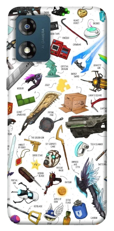 Чохол на Motorola Moto E13 Equipment ver.2 фото 1 з 1