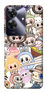 Чохол на Realme Note 60 All Labubus фото 1 з 1