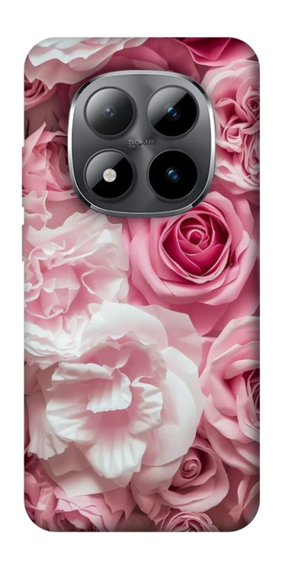 Чехол на Xiaomi Redmi Note 15 Pro 5G Розовые цветы фото 1 из 1