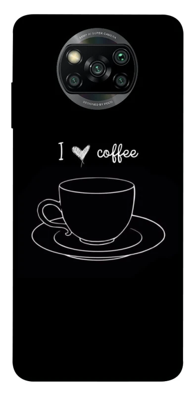 Чохол на Xiaomi Poco X3 NFC / Poco X3 Pro Black coffee фото 1 з 1