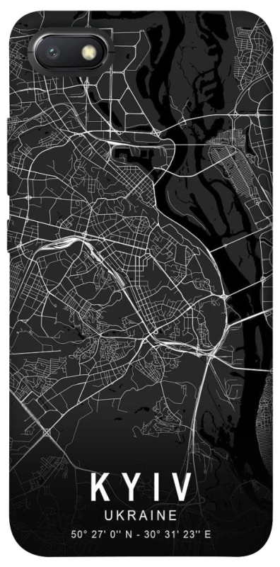 Чехол на Xiaomi Redmi 6A Kyiv map фото 1 из 1