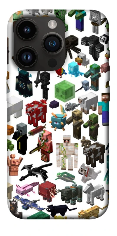 Чохол на Apple iPhone 14 Pro (6.1") Minecraft v4 фото 1 з 1