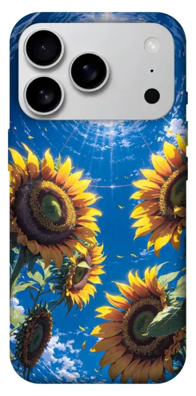 Чехол на Apple iPhone 18 Pro Max Sunflowers фото 2 из 2